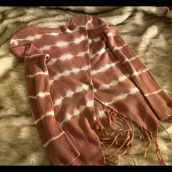 Knox Rose tie dye boho sweater XS - Picture 4 of 5